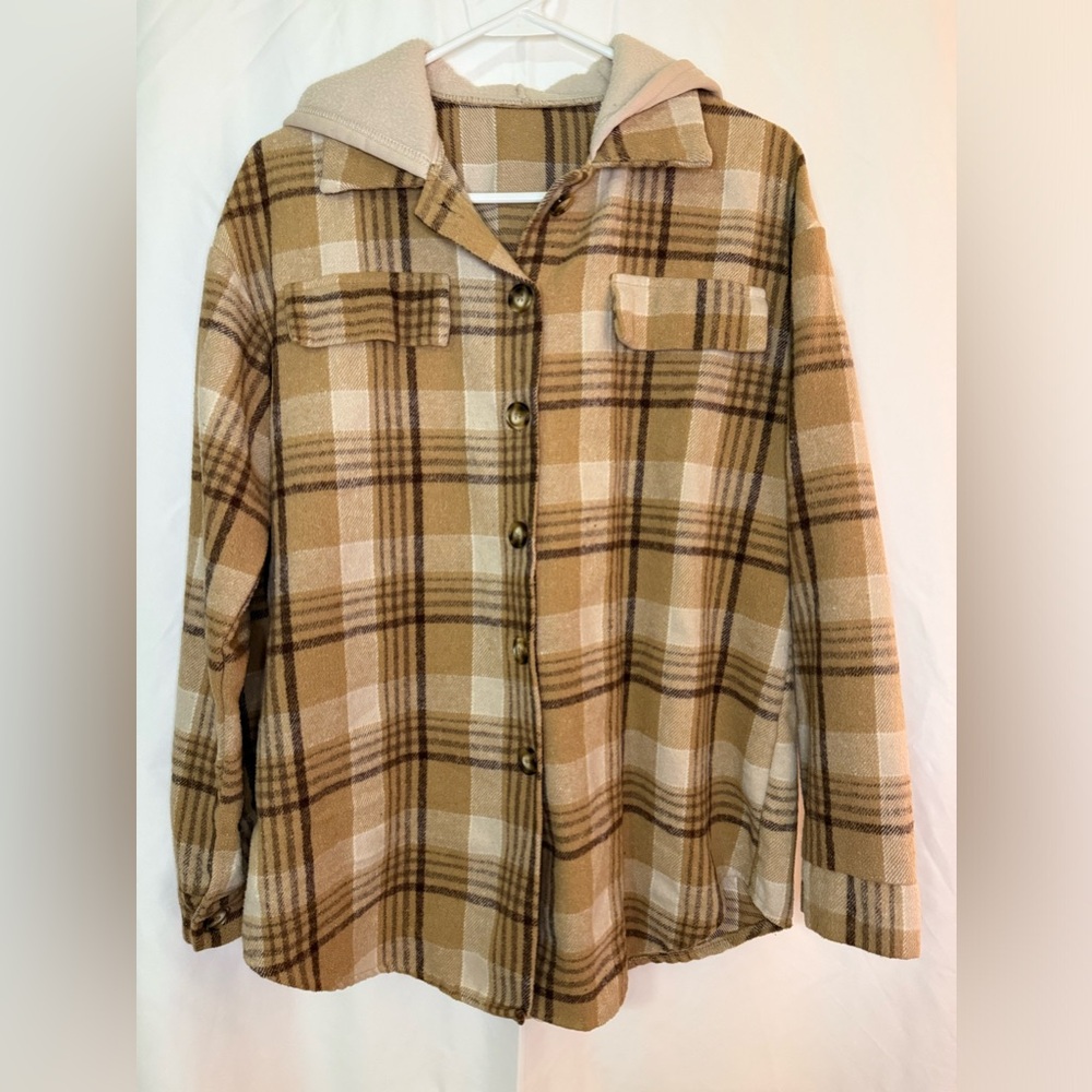 Plaid button up